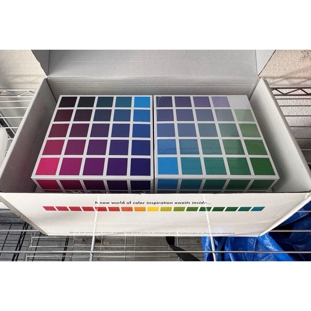 Sarah Renae Clark Color Cube Volumes 1 & 2 Complete 500 Color Palette Cards NEW - Picture 6 of 8